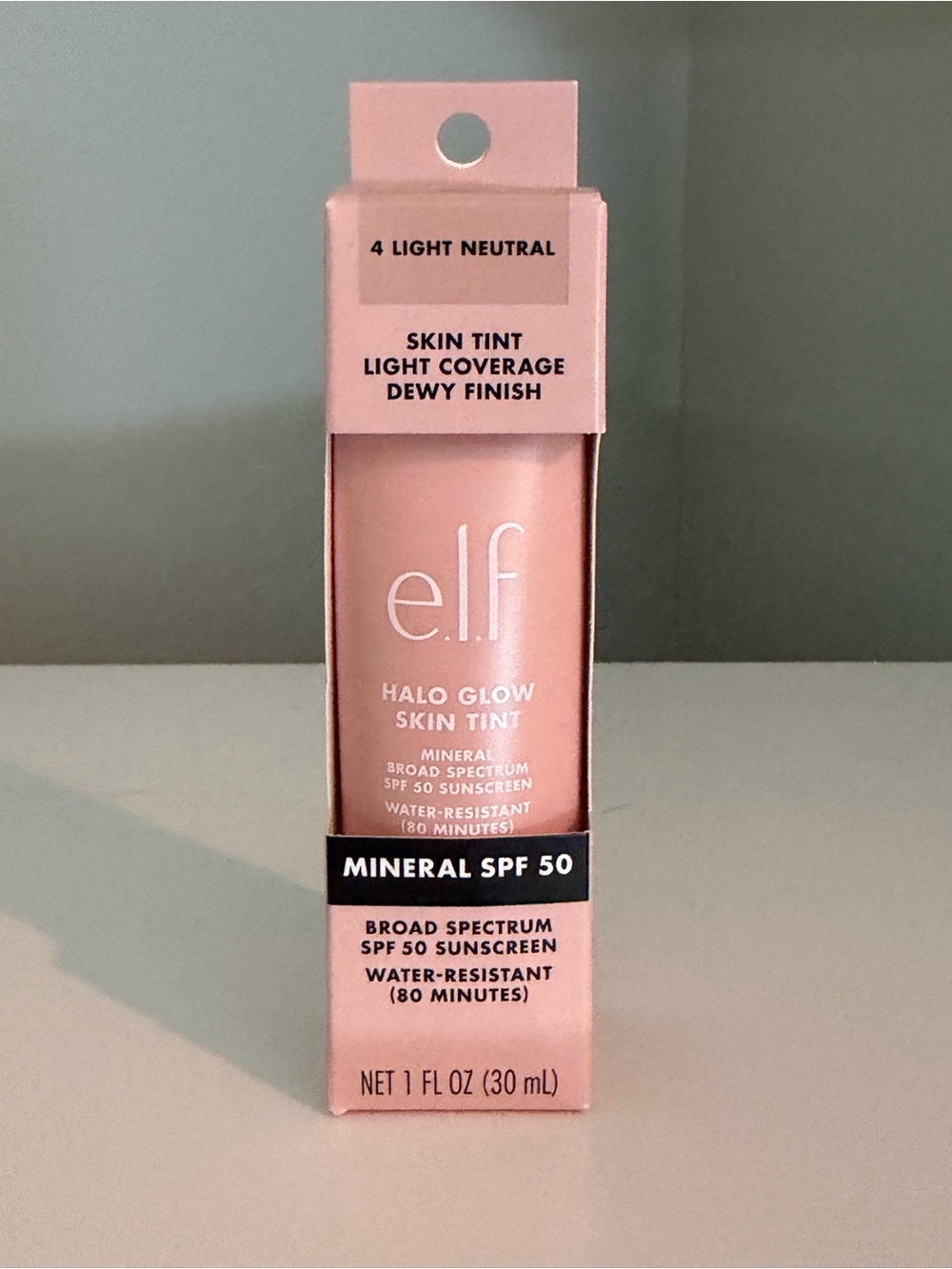 ELF Halo Glow Skin Tint SPF 50 - Light Neutral Pink